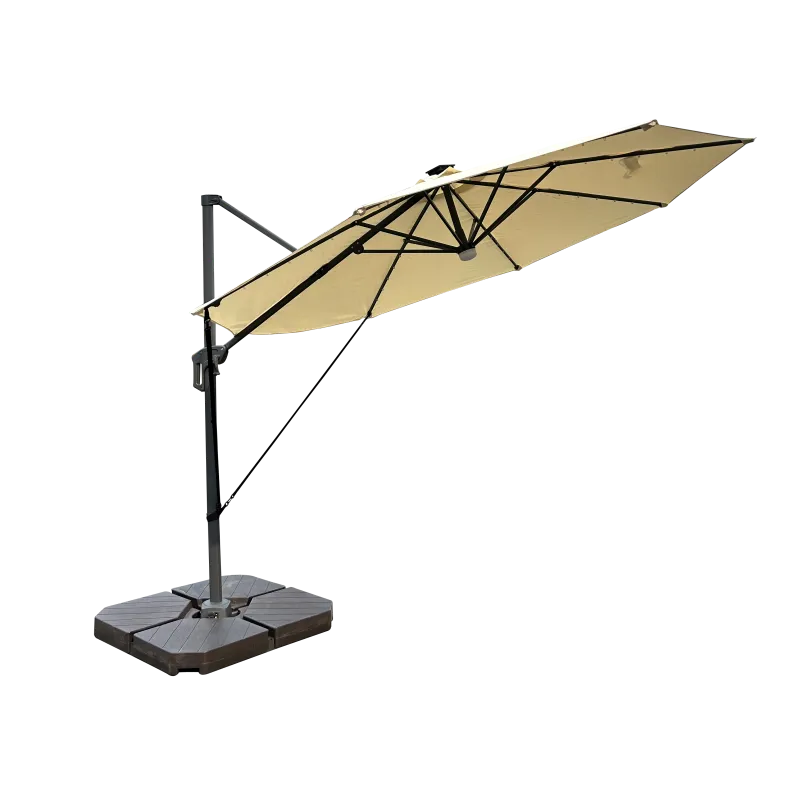 Round Garden Parasol 3×3