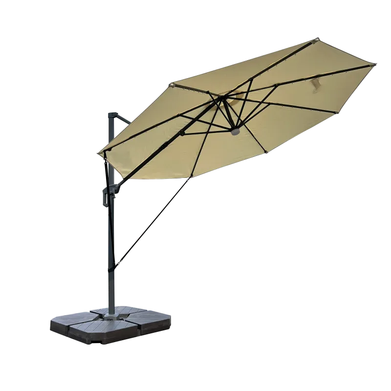 Round Garden Parasol 3×3