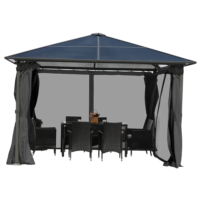 Aluminum Pavilion Polycarbonate Roof 3x3 Summer Bliss