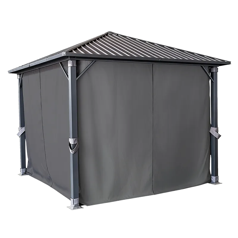 Aluminum Gazebo Galvanized Roof 3×4 Eden Haven