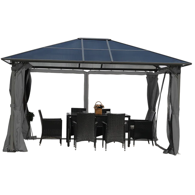 Aluminum Pavilion Polycarbonate Roof 3x4 Summer Bliss