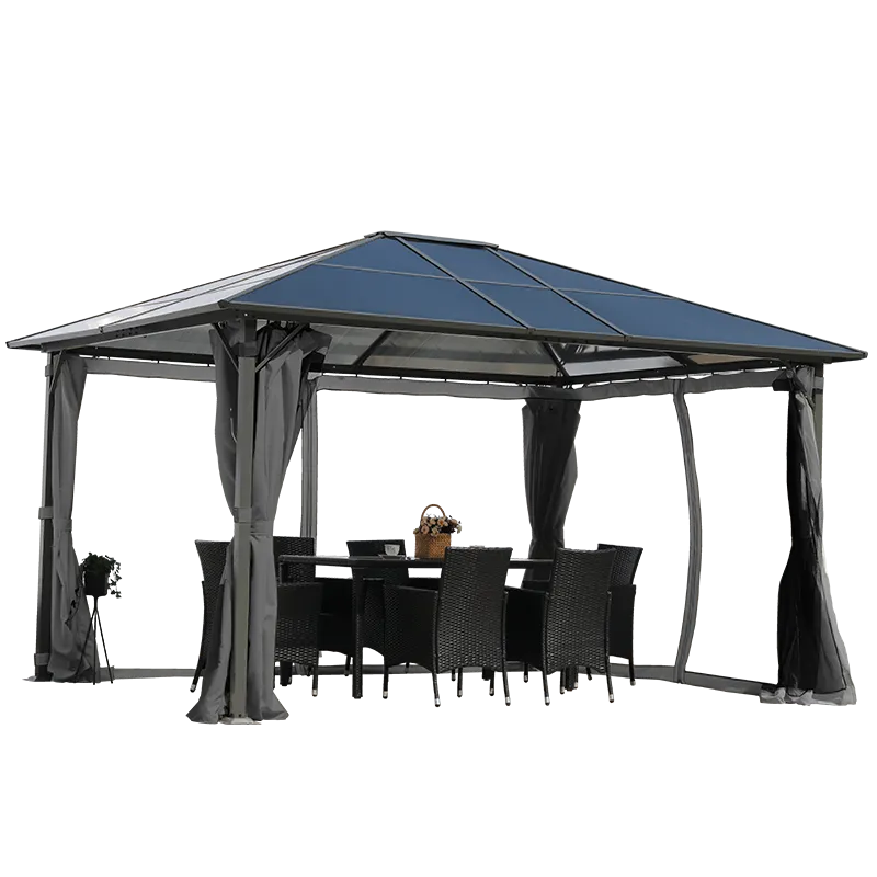 Aluminum Pavilion Polycarbonate Roof 3x4 Summer Bliss