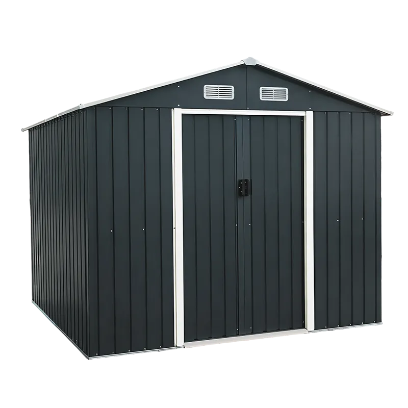 Pitched Roof Metal Shed 235cm Width