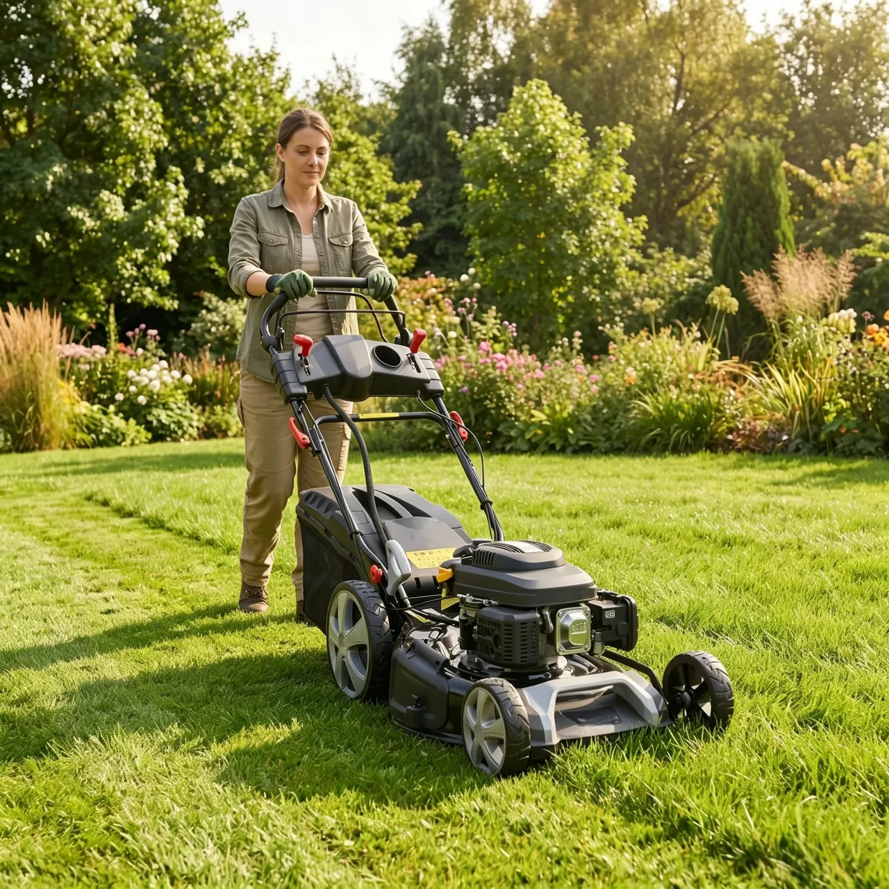 Gasoline Lawn Mower 22224 Estart Speed