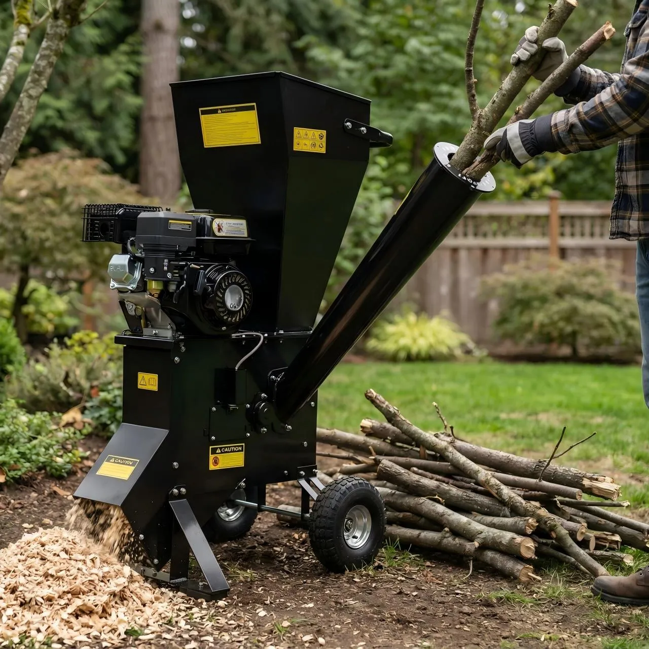 Chipper Shredder 76mm
