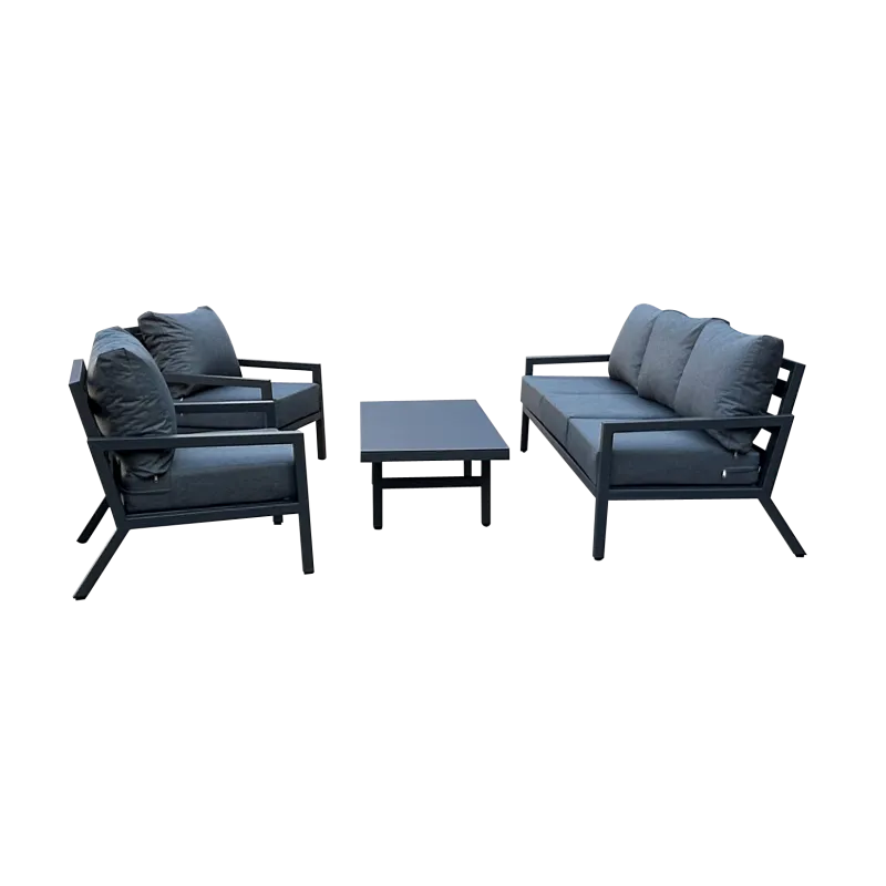 Aluminum Outdoor 5 people Lounge Sofa