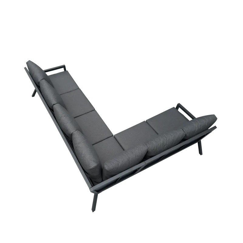 Aluminum Outdoor 7 people Lounge Sofa