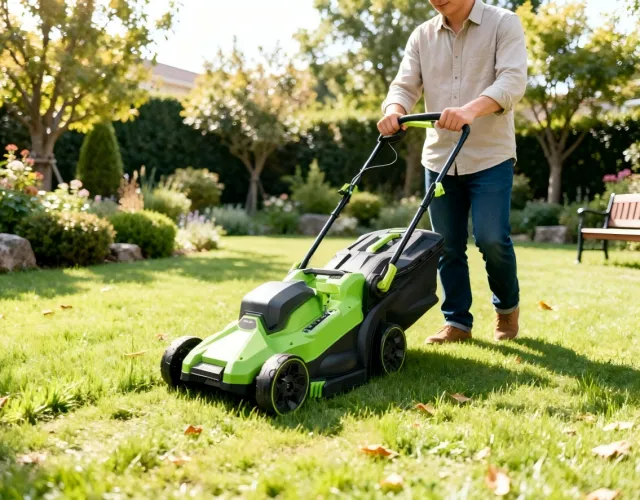 Cordless Lawn Mower 33CM