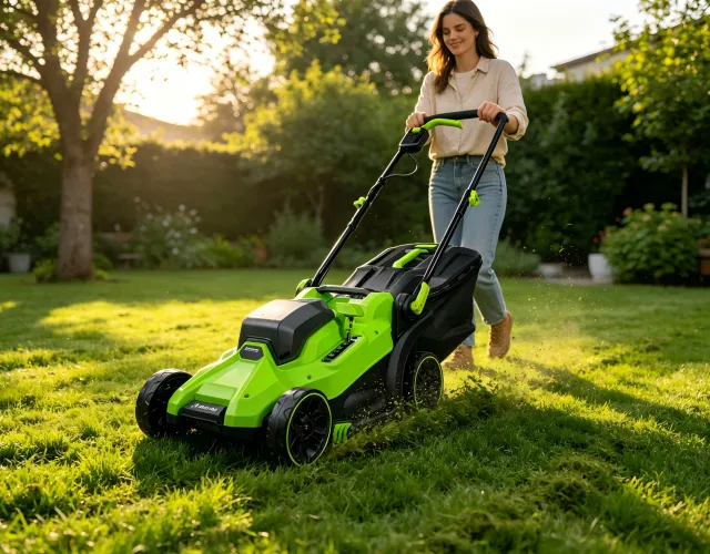Cordless Lawn Mower 33CM