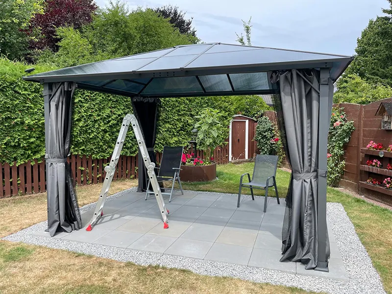 No Professional Contractor Needed: 5 Things to Know Before Anchoring Your Pavilion on Grass, Deck, or Patio