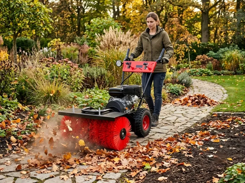 Ditch the Push Broom: How Power Sweepers Reclaim Your Weekends and Save Your Back.