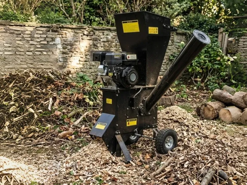 Safety First: Essential Features for Worry-Free Backyard Wood Chipping.